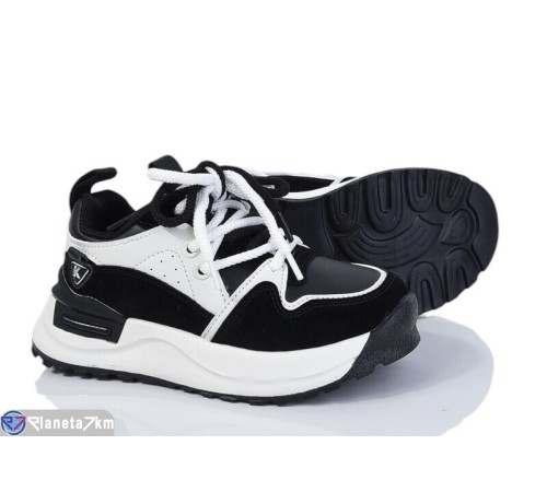 Дитячі кросівки на весну/осінь (8 пар р.31-36) чорний  "DOMINGO"