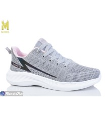 Кросівки жіночі на весну/осінь (8 пар р.36-41) сірий  "M.Shoes"