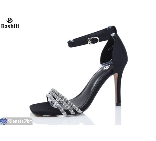 Босоніжки жіночі на літо (6 пар р.36-40) чорний  "Башили"