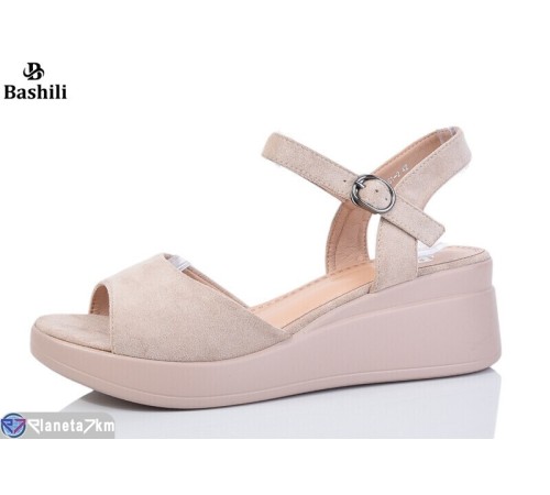 Босоніжки жіночі на літо (6 пар р.40-43) бежевий  "Башили"