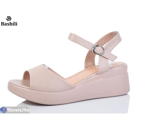 Босоніжки жіночі на літо (6 пар р.40-43) бежевий  "Башили"