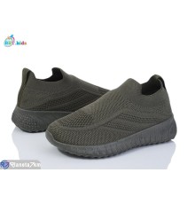 Дитячі кросівки на літо (12 пар р.32-37) хакі  "BBT"