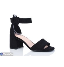 Босоніжки жіночі на літо (6 пар р.36-40) чорний  "MARADONA"