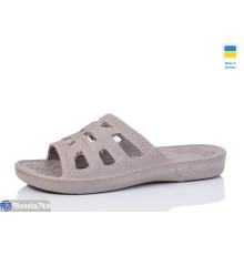 Шлепки жіночі на літо (6 пар р.36-41) коричневий  "LOTTOS"