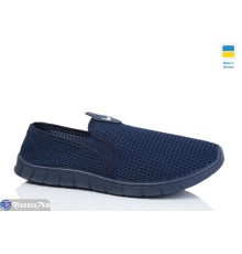 Сліпони чоловічі на літо (6 пар р.41-45) синій  "LOTTOS"