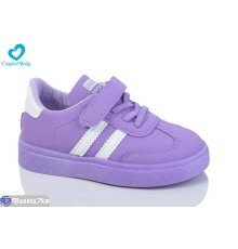 Дитячі кросівки на весну/осінь (7 пар р.21-26) фіолетовий  "Comfort-baby"