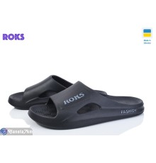 Шлепки чоловічі на літо (8 пар р.41-44) чорний  "Roks"