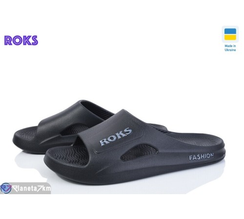 Шлепки чоловічі на літо (8 пар р.41-44) чорний "Roks" Шлепки чоловічі на літо (8 пар р.41-44) чорний "Roks"