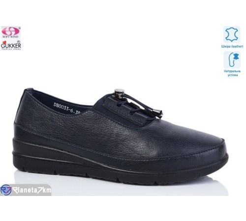 Туфлі жіночі на весну/осінь (8 пар р.37-42) синій  "Gukkcr"