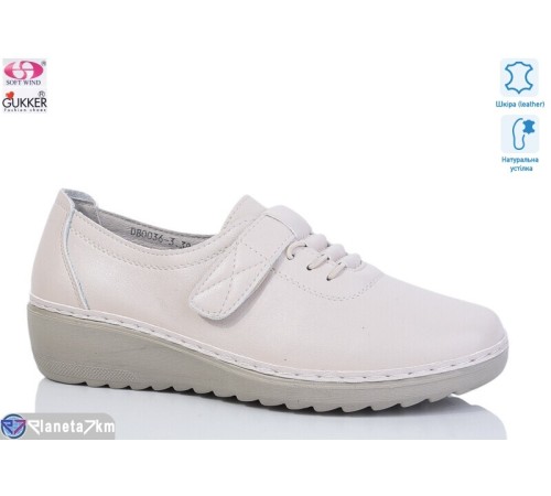 Туфлі жіночі на весну/осінь (8 пар р.37-42) бежевий  "Gukkcr"