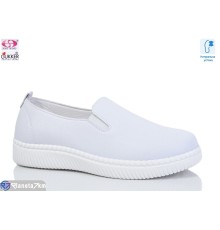 Сліпони жіночі на весну/осінь (8 пар р.36-41) білий  "Gukkcr"