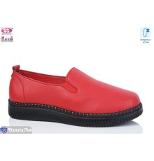 Сліпони жіночі на весну/осінь (8 пар р.36-41) червоний  "Gukkcr"