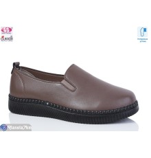 Сліпони жіночі на весну/осінь (8 пар р.36-41) коричневий  "Gukkcr"