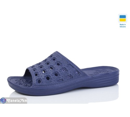 Шлепки жіночі на літо (6 пар р.36-41) фіолетовий  "LUCKY"