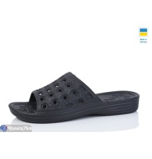 Шлепки жіночі на літо (6 пар р.36-41) чорний  "LUCKY"