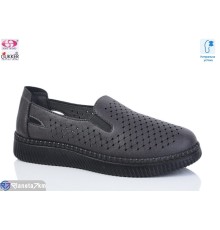 Туфлі жіночі на літо (8 пар р.36-41) сірий  "Gukkcr"