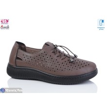 Туфлі жіночі на літо (8 пар р.36-41) коричневий  "Gukkcr"