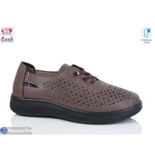 Туфлі жіночі на літо (8 пар р.36-41) коричневий  "Gukkcr"