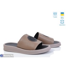 Шлепки жіночі на літо (6 пар р.36-40) коричневий  "Speranza"