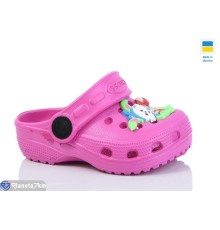 Кроки дитячі на літо (6 пар р.18-23) рожевий  "LOTTOS"