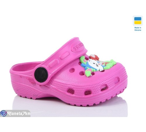 Кроки дитячі на літо (6 пар р.18-23) рожевий  "LOTTOS"