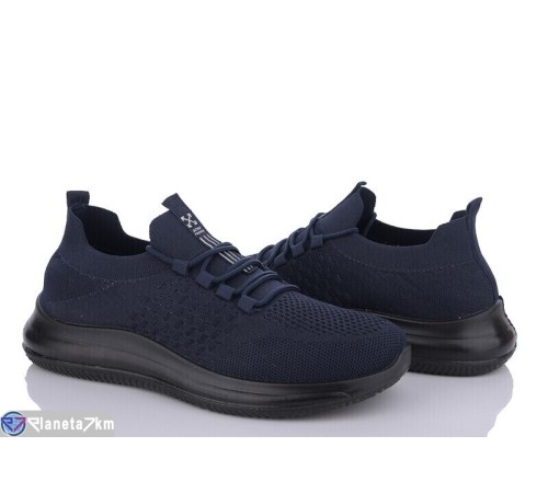 Кросівки чоловічі на літо (8 пар р.41-45) синій  "YAMMI SHOES"