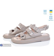 Босоніжки жіночі на літо (6 пар р.36-40) коричневий  "Linda"