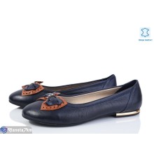 Балетки жіночі на весну/осінь (5 пар р.39-40) синій  "Daman"