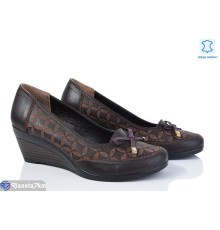 Туфлі жіночі на весну/осінь (4 пар р.36-39) коричневий  "Daman"