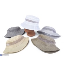 Панама чоловіча на літо (5 шт. р.сетка One size) мікс  "CAROLLA"