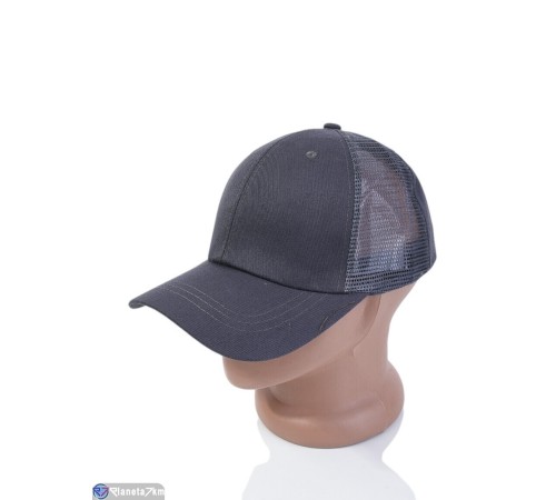 Кепка чоловіча на літо (5 шт. р.сетка 56-58) сірий  "CAROLLA"