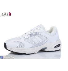 Кросівки жіночі на весну/осінь (8 пар р.36-41) білий  "Aba"