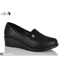 Туфлі жіночі на весну/осінь (6 пар р.37-42) чорний  "Aba"