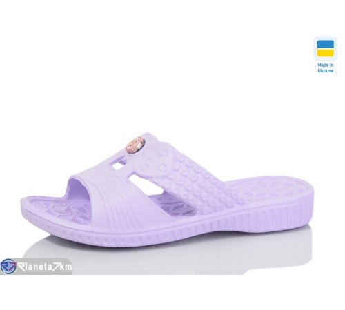 Шлепки дитячі на літо (6 пар р.30-35) фіолетовий  "LOTTOS"