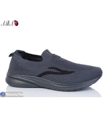 Кросівки чоловічі на літо (8 пар р.41-46) сірий  "Aba"