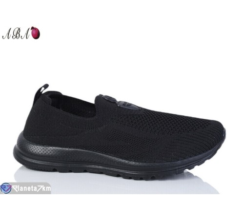 Кросівки жіночі на літо (8 пар р.36-41) чорний  "Aba"