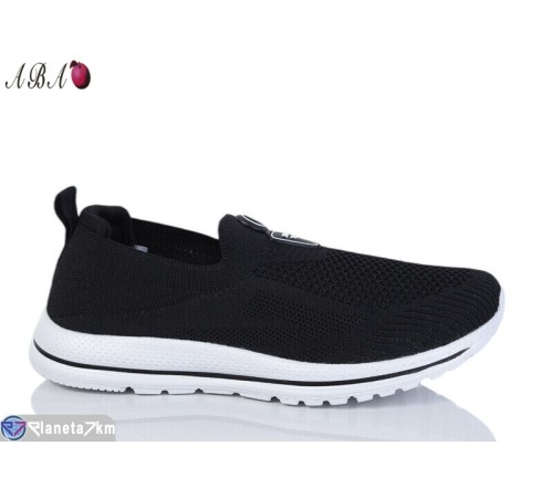 Кросівки жіночі на літо (8 пар р.36-41) чорний  "Aba"