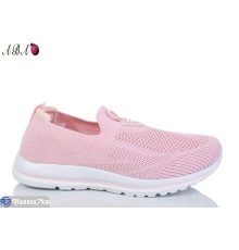 Кросівки жіночі на літо (8 пар р.36-41) рожевий  "Aba"