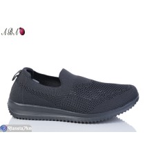 Кросівки жіночі на літо (8 пар р.36-41) сірий  "Aba"