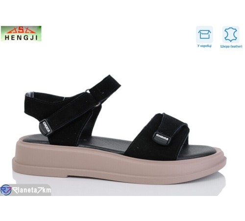 Босоніжки жіночі на літо (8 пар р.36-41) чорний  "HENGJI-ELENA"