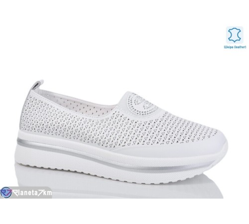 Туфлі жіночі на літо (8 пар р.37-41) білий  "LIMPO"