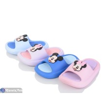 Шлепки дитячі на літо (12 пар р.24-29) мікс  "Melinda"