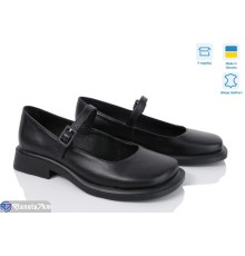 Туфлі жіночі на весну/осінь (6 пар р.36-40) чорний  "Linda"