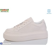 Кросівки жіночі на весну/осінь (8 пар р.36-40) бежевий  "HENGJI-ELENA"