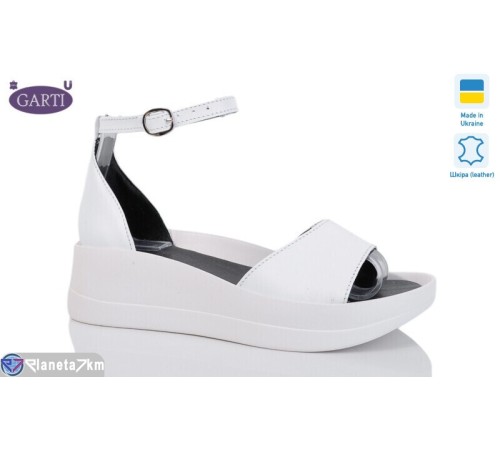 Босоніжки жіночі на літо (6 пар р.36-40) білий  "Garti"