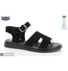 Босоніжки жіночі на літо (6 пар р.36-40) чорний  "Garti"