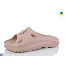 Шлепки жіночі на літо (6 пар р.36-41) коричневий  "Melinda"