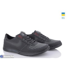 Кросівки чоловічі на весну/осінь (8 пар р.40-45) чорний  "LEOBAZA"