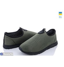 Кросівки чоловічі на весну/осінь (6 пар р.40-45) зелений  "LEOBAZA"