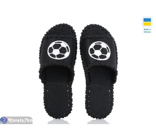 Тапки жіночі на весну/осінь (9 пар р.36-41) чорний  "Activ"